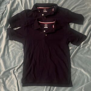 Dark navy Polo Shirts Sz 10-12